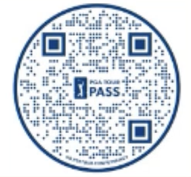 QR code to download the PGA TOUR Pass app